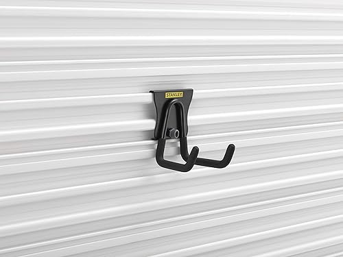 STANLEY STST82607-1 Gancio Standard Corto Track Wall, Nero - Honorern