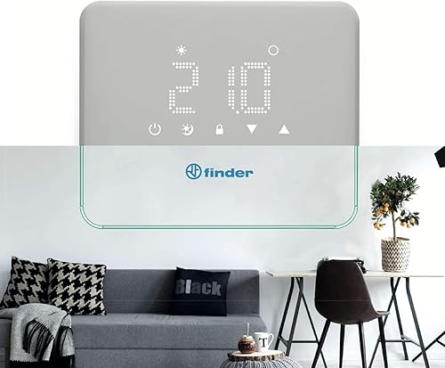 Termostato ambiente a parete per riscaldamento Finder Bliss T - Honorern