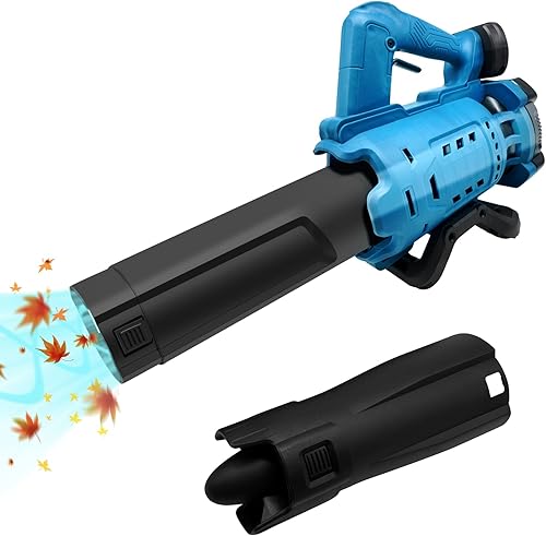 Soffiatore a Batteria Compatibile con Makita 18V, 22400RPM Professional Soffiatore Foglie Elettrico, per la Cura del Prato, Auto Velocità Dell'aria 245km/h (Senza Batteria) - Honorern