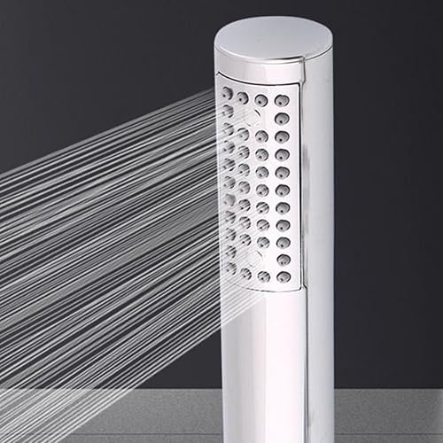 Soffione doccia stretto a risparmio idrico, ugelli anticalcare, corpo in ABS (1 pz) - Honorern