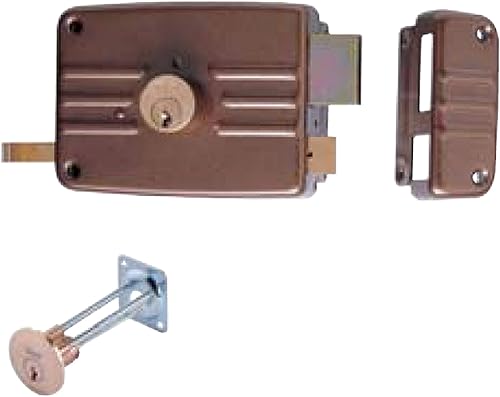 Serratura Portoncino, Chiave, Metallo, Classico, Senza Finitura, 3 Chiavi - Honorern