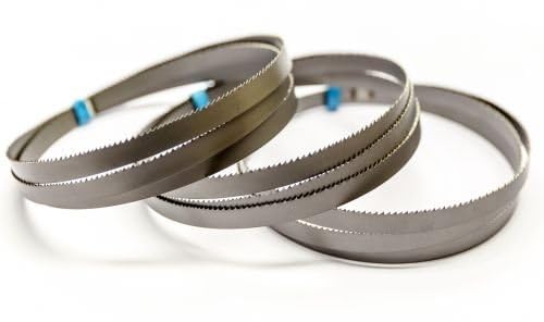 3 lame a nastro bimetalliche HSS M42, 1140 x 13 x 0,65 mm, con 14/18 denti per pollice - Honorern