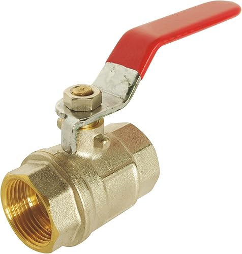 SOMATHERM PER TE - valvola a sfera - doppio femminile 26/34 - manico reversibile piatto - flusso ottimale con il passaggio totale - Honorern