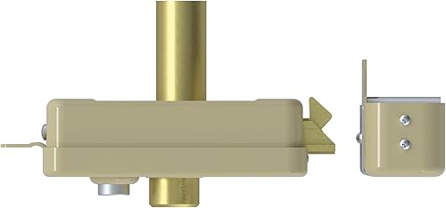 YALE Serratura elettrica da applicare Y68800601, Destra C/K e pulsante, in acciaio verniciato, apertura con chiave e con impulso elettrico a pulsante - Honorern