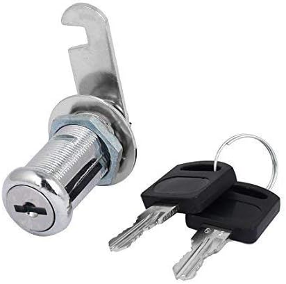 YUEWO Serratura di sicurezza, Serratura a Cilindro serrature con 2 chiavi per Armadietti Cassette delle Lettere Cassetti per cassetta postale da 35 mm - Honorern