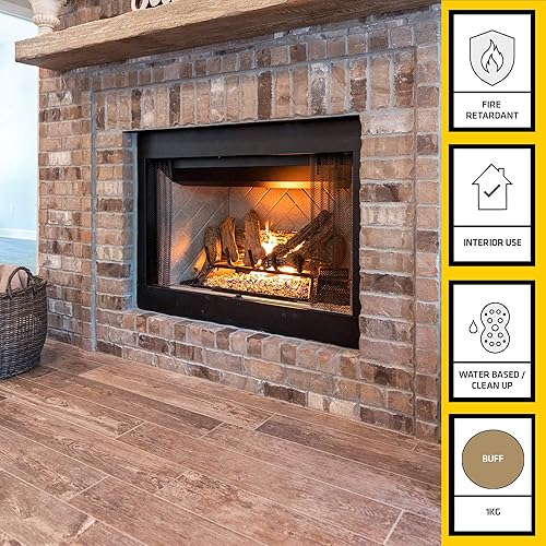 EVBKOSBLK1K - Cemento refrattario Kos, 1 kg, Colore: Nero, PCKOSFIRE1-EBD - Honorern