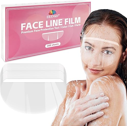 Salon Shield, Barber Face Shield Salon Hairdressing Dye Hair Hairspray Shield Copertura del Viso da Parrucchiere Forniture Barbiere Maschera Protezioni per Occhi da Doccia (200 Pezzi) - Honorern