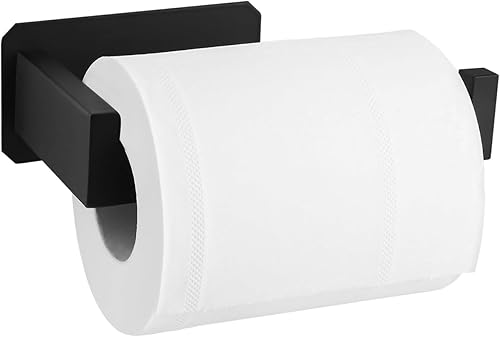 Porta Carta Igienica Adesivo, Portarotolo Carta Igienica Adesivo, Porta Rotolo Carta Igienica Da Parete, Porta Rotoli Carta Igienica, Installazione Facile e Veloce per Bagni - Honorern