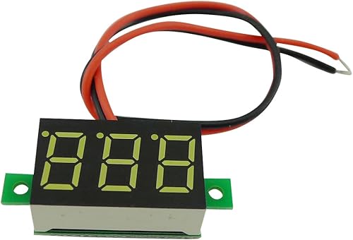 3PCS 0,36 pollice verde LED Digital voltmetro Electric Car Automotive Testing Volts Panel tester DC2.7-30V - Honorern