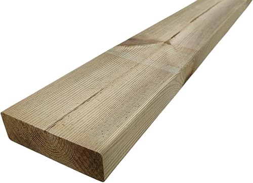 Listone Legno Pino Impregnato Autoclave mm 45 x 115 x 1000 Tavola Morale Esterno - Honorern