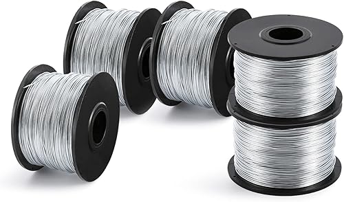 Newtry, attrezzo per legatura automatica, in acciaio, ricaricabile, per legare i livelli, MF-870/MF-570, 5pcs Rebar Tie Wire - Honorern