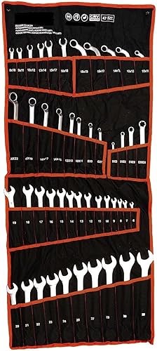 Set 47 chiavi combinate fisse e stella 12 punti da 6-32mm FRENI TORX POLIGONALI - Honorern