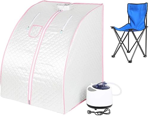 Sauna a infrarossi portatile, 1000 W, Sauna pieghevole cabina, a infrarossi, pieghevole, cabina termica, terapeutica Spa, tenda per sauna a vapore, 2 l, per soggiorno - Honorern