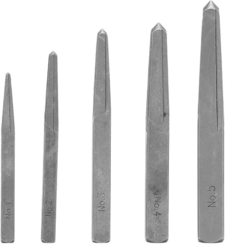 Rimozione rotta Rimozione Estrattore per bulloni rotti quadrati,5pcs Screw Extractor Broken Danneggiato Bolt Easy Out Removal Tool,Per l'uso da parte elettricisti domestici e professionali - Honorern