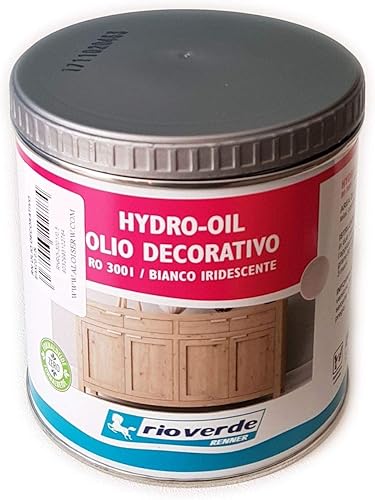 Rio verde - Renner - Olio decorativo per legno 2 in 1 / RO3000 - Trasparente - Honorern