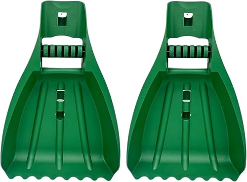 Raccoglitore per foglie | Rastrello a mano Artigli Raccoglitore di Foglie - Forniture ergonomiche per la pulizia del giardino, Scooper Picker per foglie, tagliata e detriti del prato - Honorern