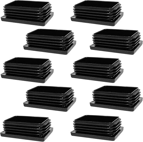 21 feltrini lamellari per tubi rettangolari, 120 x 30 mm, copertura per tubo in polietilene di alta qualità - Honorern