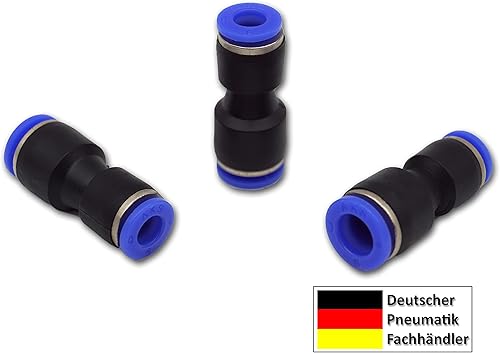 Riduttore pneumatico IQS, set da 3 pezzi, 16 – 12 mm, diametro tubo 16 e 12 mm - Honorern
