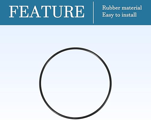 135mm x 125mm x 5mm Nitrile Gomma O-Rings x 1pz Rotondo Guarnizione Rondella per Rubinetto Idraulica Riparazione Sigillatura Connessione [Nero] - Honorern