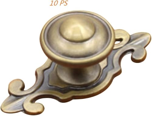 Set da 10 maniglie per armadi / porte / mobili “bella vita”, in ceramica e metallo - Honorern