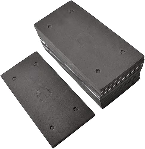 Levigatrice Indietro Pad, 10pz Rettangolo Adesivo Schiuma Sostituzione, Tappetino - Honorern