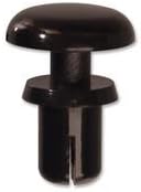 Rivetto SNAP, Nylon 6, 4MM, 10MM, PK100, Elementi di fissaggio in plastica, Rivetto in plastica, Qty.100 | TRSR4100B - Honorern