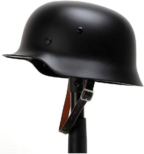 Casco di sicurezza tedesco M35 Steel Helmet World War 2 con rivestimento in pelle - Honorern