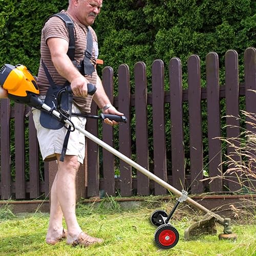 Ruote per mangiatore di erbacce | Ruote Di Supporto Per Tosaerba Decespugliatore, Ruote di ricambio per trimmer per erbacce, Ruota per tagliaerba, parti regolabili per tagliaerba - Honorern