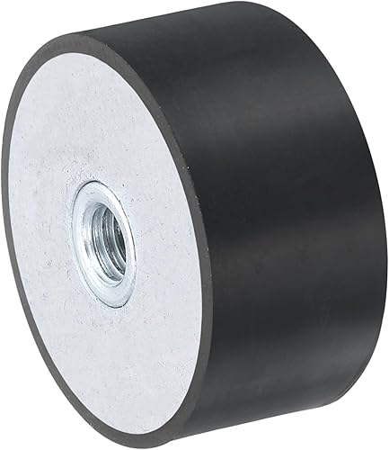 40 x 20mm M8 Filettatura Femmina Supporti in Gomma, Isolatori di Vibrazioni, Sostituiscono Cuscinetti Antivibranti Blocco di Base Piatto e Silenzioso - Honorern