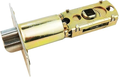 Qrity 1 Pezzo Chiavistello Tubolare 70/60mm, Serratura a Mortasa Tubolare, Serrature Tubolari, Scrocco Della Porta, Adatto per Porte a Leva, Camera da Letto, Bagno - Honorern