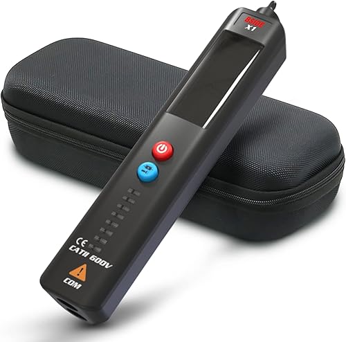 Bside Voltage Tester Multimetro EBTN LCD Rilevatore di tensione alternata senza contatto con sensibilità regolabile, torcia a LED, Dual Range 6 V ~ 1000 V/90 V ~ 1000 V - Honorern