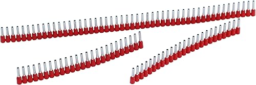 Jokari 60110 8 mm 18 AWG ghiera strisce fine maniche, multicolore (Confezione da 500) - Honorern