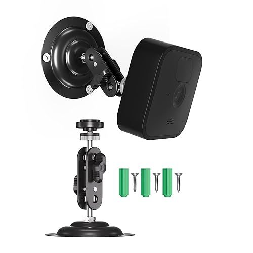 Supporto per telecamera Blink da esterno,Staffa metallica regolabile a 360 gradi per telecamere Blink,supporto per telecamera BBlink 4a generazione/Blink 3a generazione/Blink XT/Blink XT2/Blink Mini - Honorern