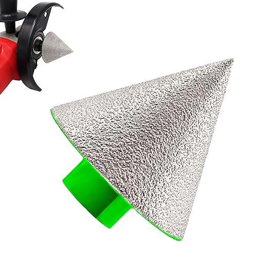 Frese per Piastrelle Fresa Conica: Nizirioo Fresa Diamantata 35mm Punte per Smusso per Allargare Fori in Piastrelle Porcellana Marmo Ceramica Granito - Honorern