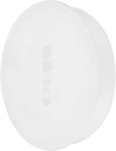 YOKIVE Tappo per Foro, Inserto Tondo Pvc per Tubo, Ottimo per Proteggere Tubi (Bianco, 70mm Od) - Honorern
