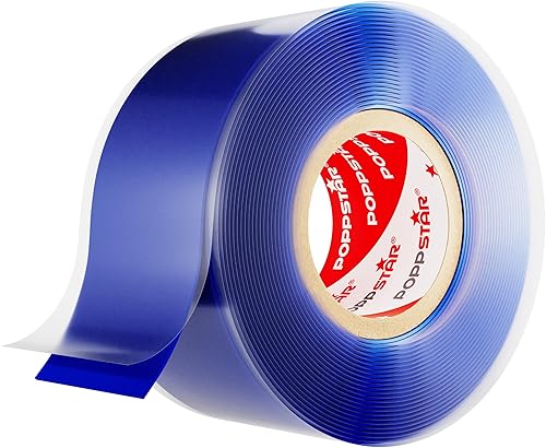 Nastro in silicone 1x 3m autoagglomerante auto-vulcanizzante per riparazione (acqua, aria) Nastro isolante e nastro di tenuta, largo 25 mm, blu - Honorern