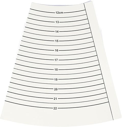 Misuratore per bracciale, circonferenza interna, portatile, 12-22 cm, mandrino per bracciale - Honorern