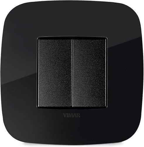Vimar 0K03906.08 Kit Interruttore senza Fili in Radiofrequenza, Nero - Honorern