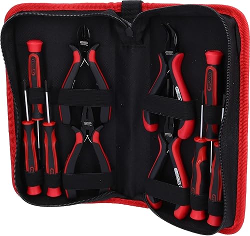KS Tools 500.7220 - Set di utensili meccanici di precisione, 10 pezzi - Honorern