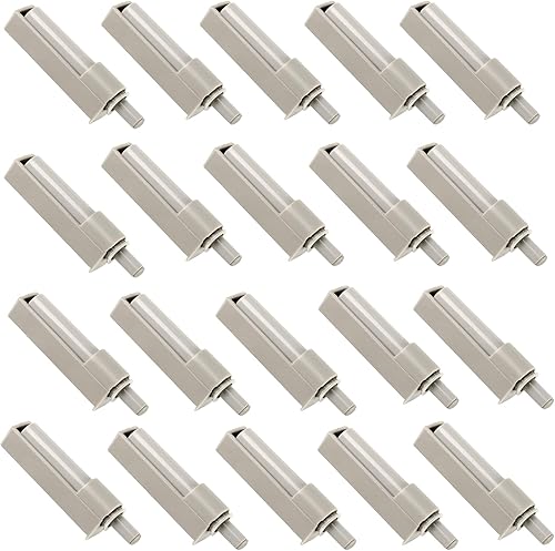 20 smorzatori per ante dell'armadio, con chiusura morbida, multifunzionale, contro le porte sbattute, apriporta a pressione, per armadio, cassetti - Honorern