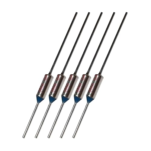 5 PEZZI fusibili termici 10A 250V 240°C gradi - Honorern
