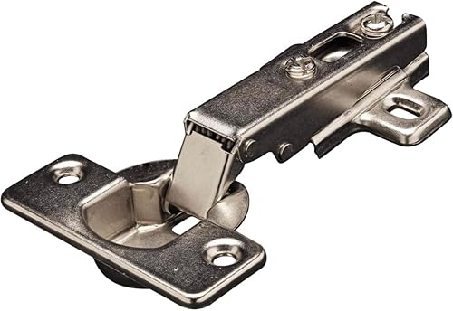 Kit 10 Cerniere Made in Italy per mobili con ante in legno, acciaio nichelato - Honorern