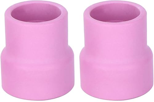 2Pcs Tazza di saldatura in ceramica # 12 TIG Gas Lens Ugello di allumina Tazza Furick per torcia di saldatura raffreddata ad aria serie WP-9 WP-20 WP-25 - Honorern