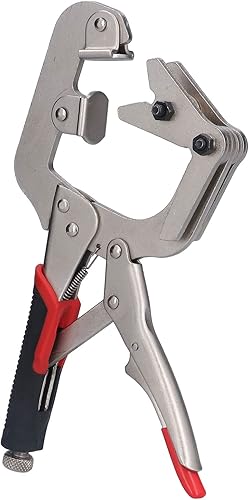 Morsetti per saldatura, pinze di bloccaggio con morsetto a C Presa comoda Rotazione di 270° Impugnatura antiscivolo Resistente all'usura per tubi tondi quadrati per cilindri in legno - Honorern