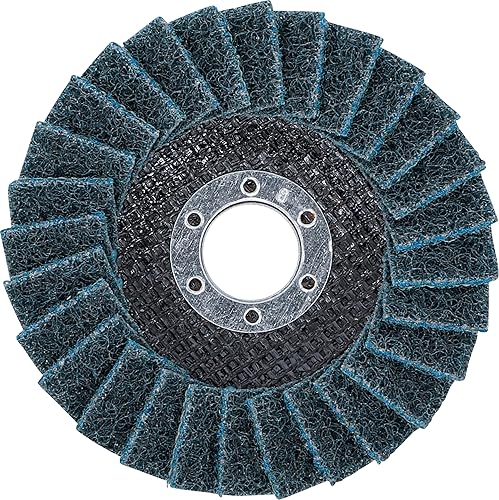 BGS 74475 | Disco abrasivo a ventaglio | tessuto non tessuto | Ø 115 mm | grana 240 - Honorern