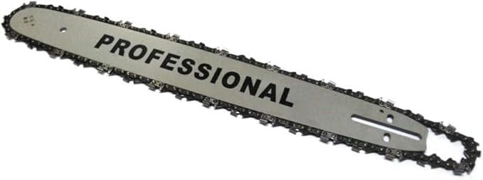 Lama Barra 50 Cm 20' Pollici per Motoseghe a Scoppio 52 CC Set Ricambio Motosega con Catena 76 Maglie Barra Guida - Honorern