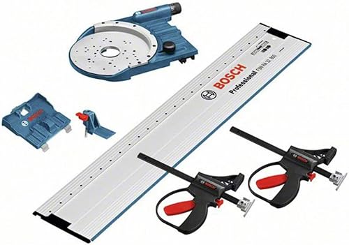 Bosch Professional Pacchetto accessori di sistema FSN OFA 32 KIT 800 (incl. binario di guida con schema di foratura, adattatore per binario, 2 morsetti, adattatore supplementare) - Honorern