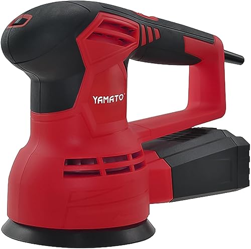 Levigatrice Rotorbital Yamato 450 Watt/Base in alluminio di Ø 125 mm. / 6.000-12.000 R.P.M. Con velocità variabile - Honorern