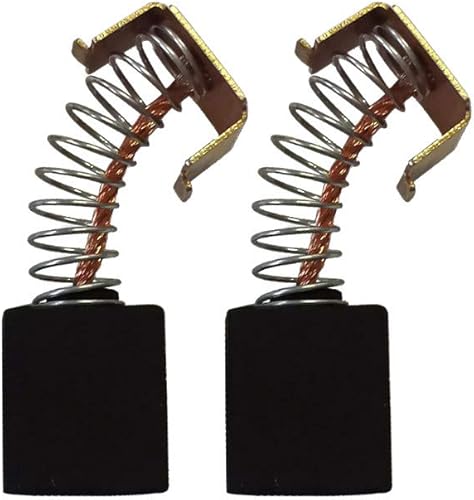 2 spazzole di carbone per Einhell Bavaria TE-AG 115 TE-AG 115/600 BPSL 750 BES 125 BT-AG 500 RT-AG 500 BEH 710 / Carbone abrasivo 6 x 10 mm - Honorern