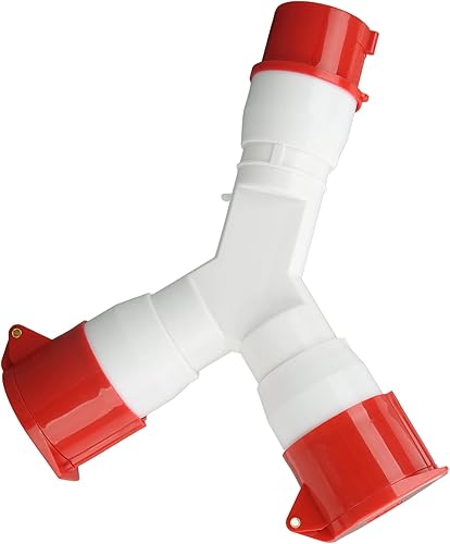 Spina Industriale Juroupi a 3 Vie Multifunzionale 5 Core 3P N E 16A IP44 Impermeabile Tipo Y Presa per Aviazione Industriale 380-415 V - Honorern